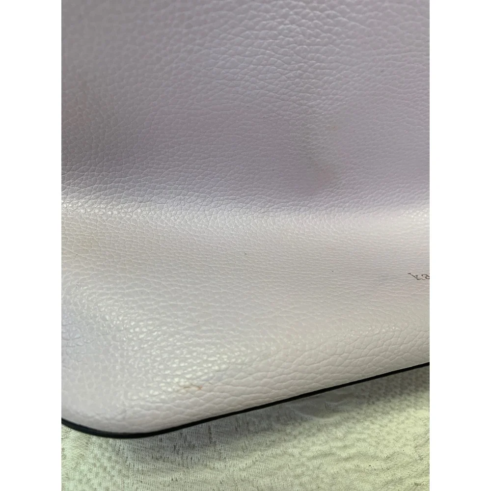 Kate Spade New York Lavender Pebbled Leather Drawstring Bucket Bag‎ Crossbody